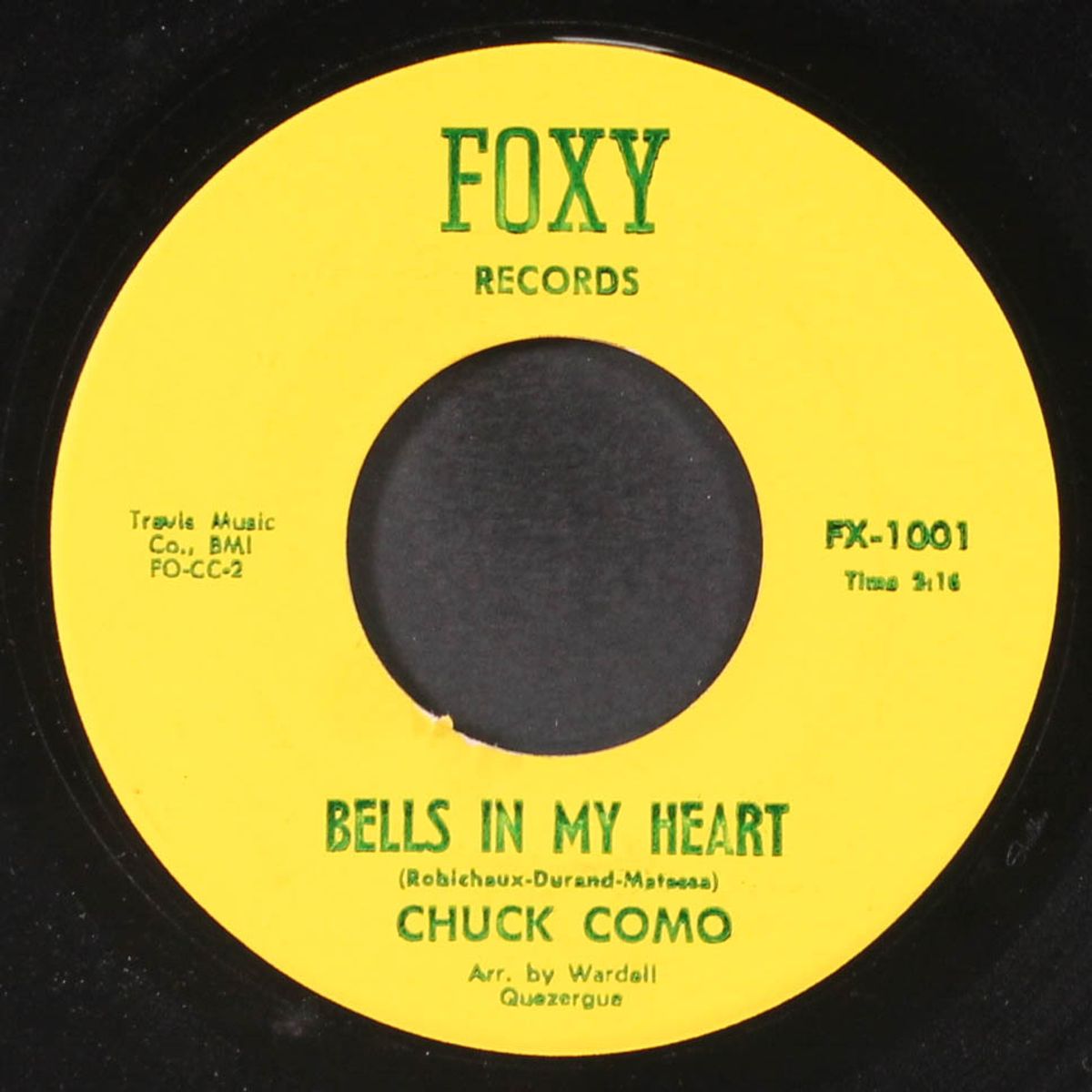 tear drops on my pillow / bells in my heart by CHUCK COMO