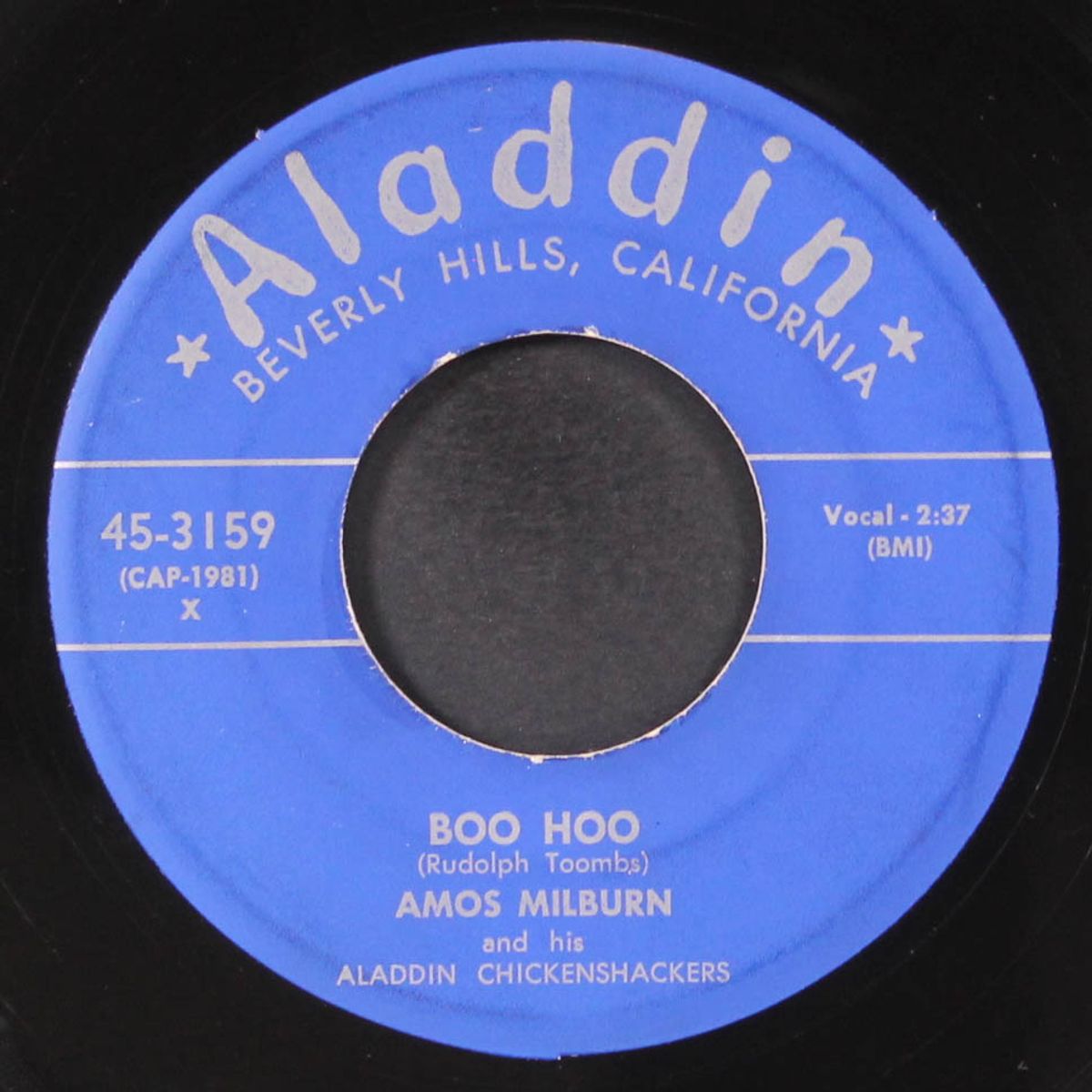 rock, rock, rock / boo hoo by AMOS MILBURN