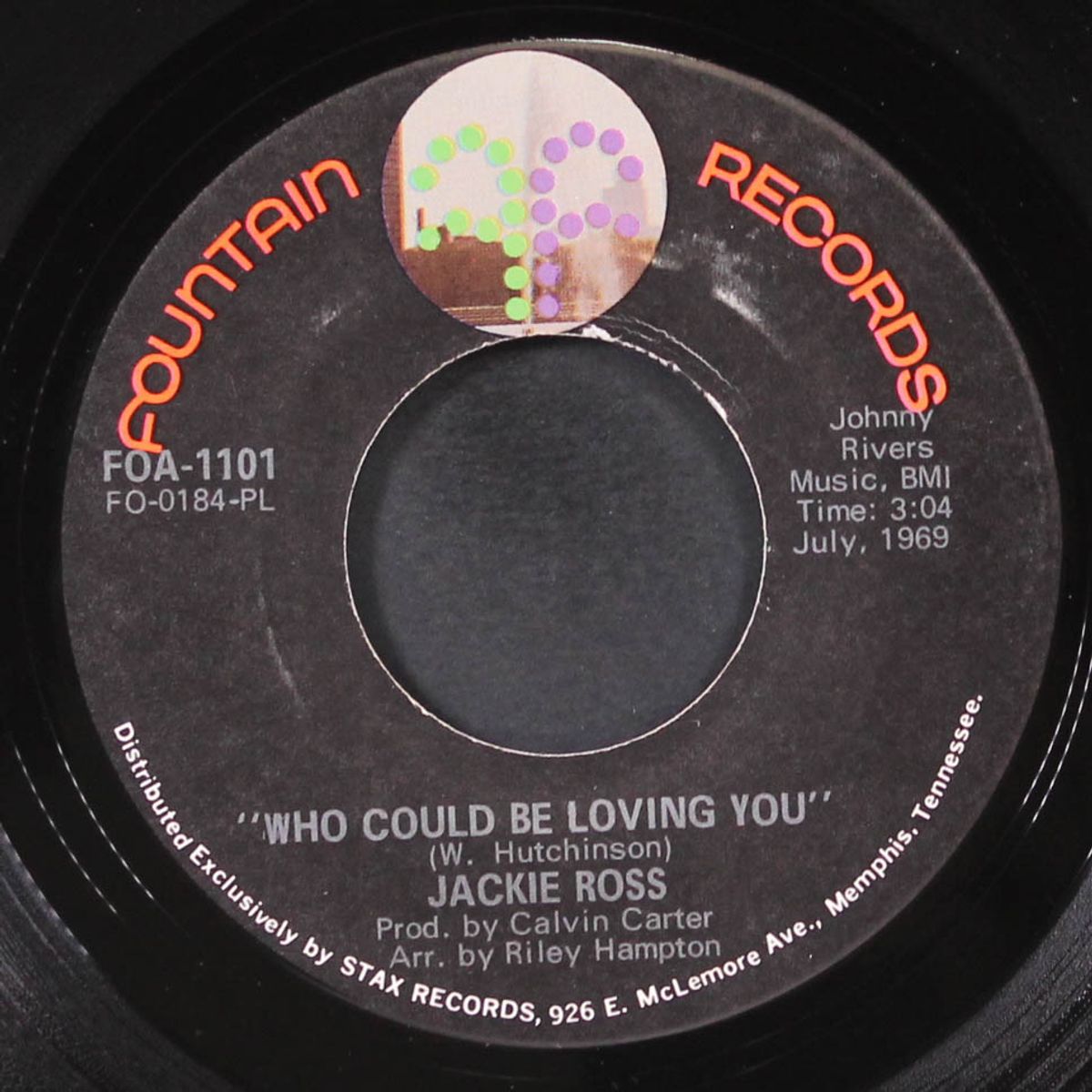 don't change your mind / who could be loving you by JACKIE ROSS