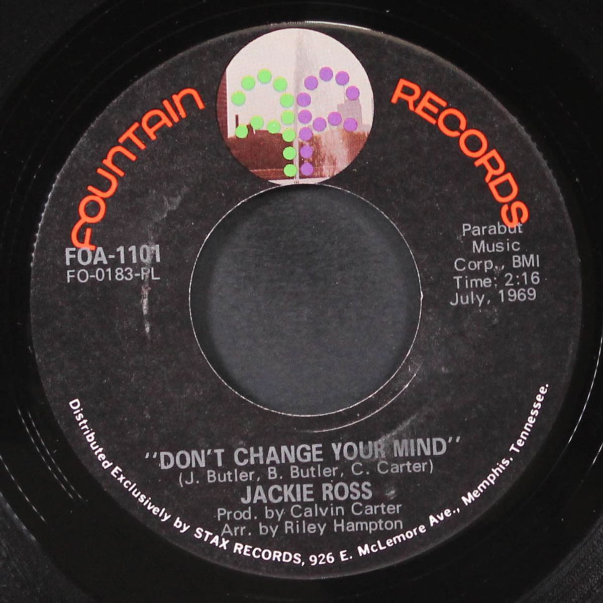 don't change your mind / who could be loving you by JACKIE ROSS