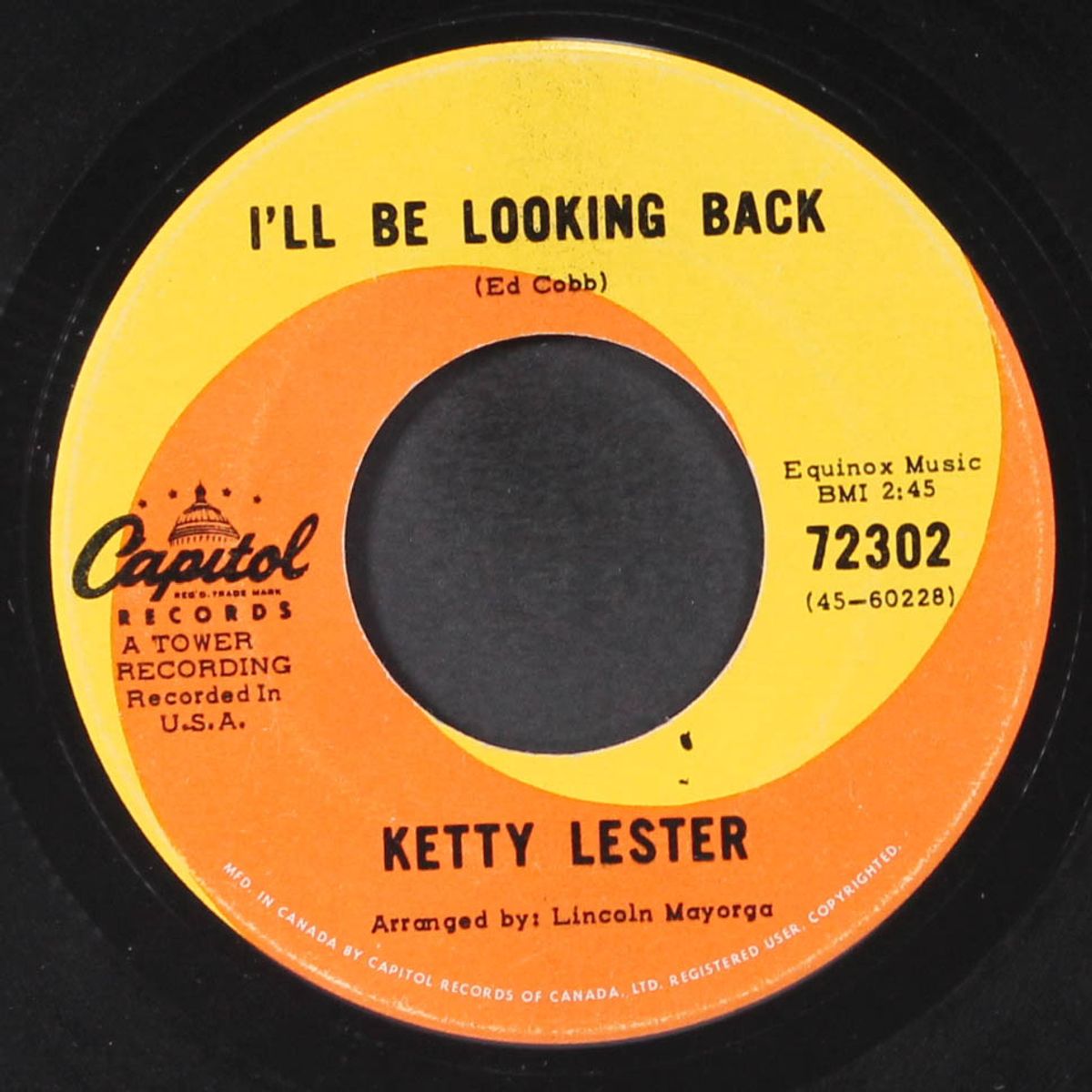west coast / i'll be looking back by KETTY LESTER