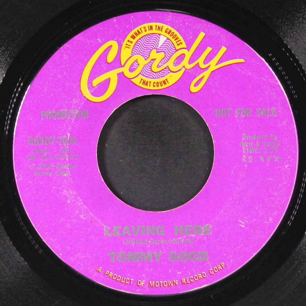 baby i miss you / leaving here by TOMMY GOOD