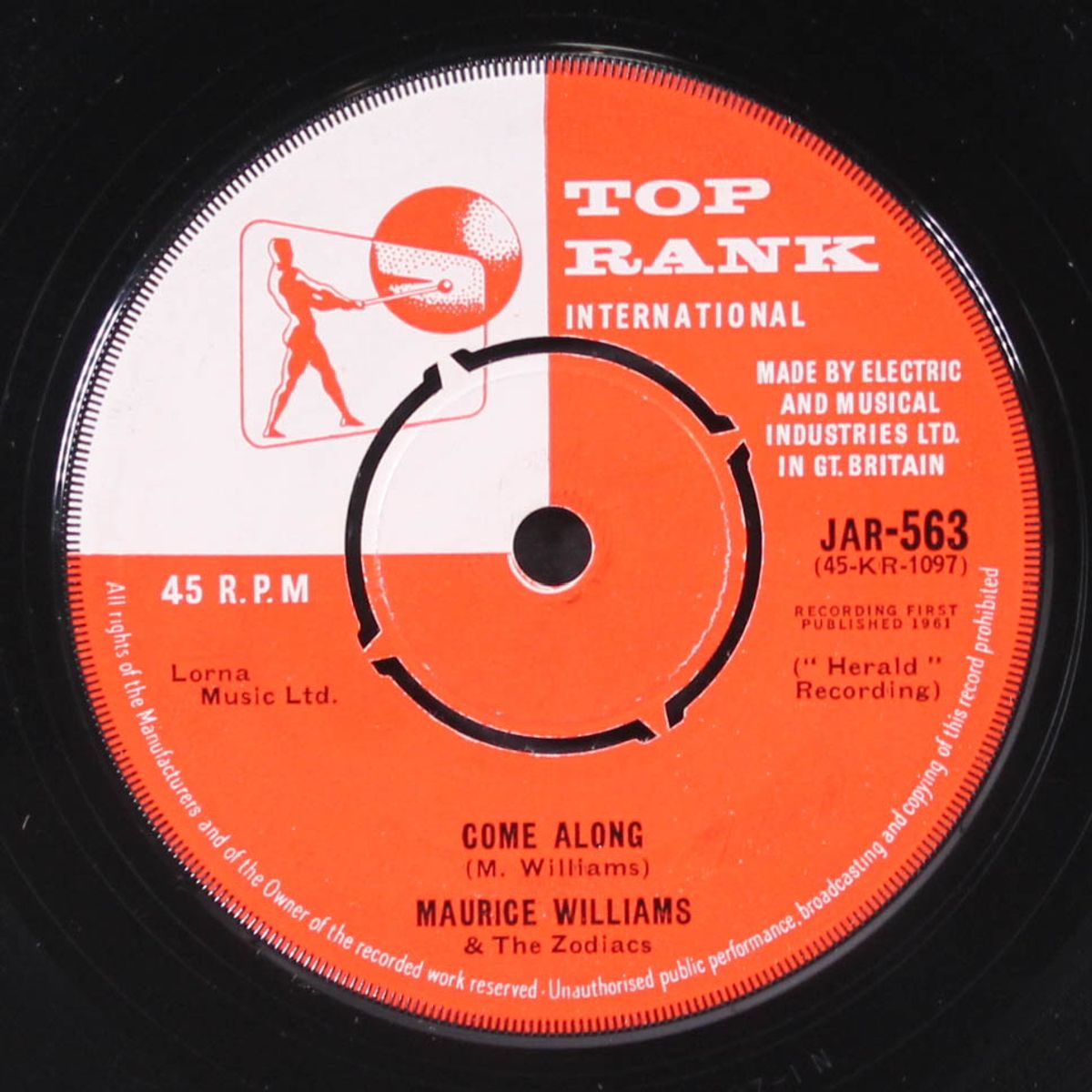 do i / come along by MAURICE WILLIAMS & ZODIACS