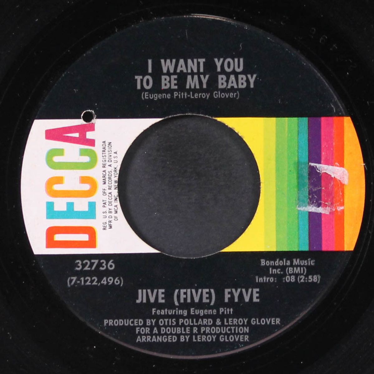 i want you to be my baby / if i had a chance to love you by JIVE FYVE