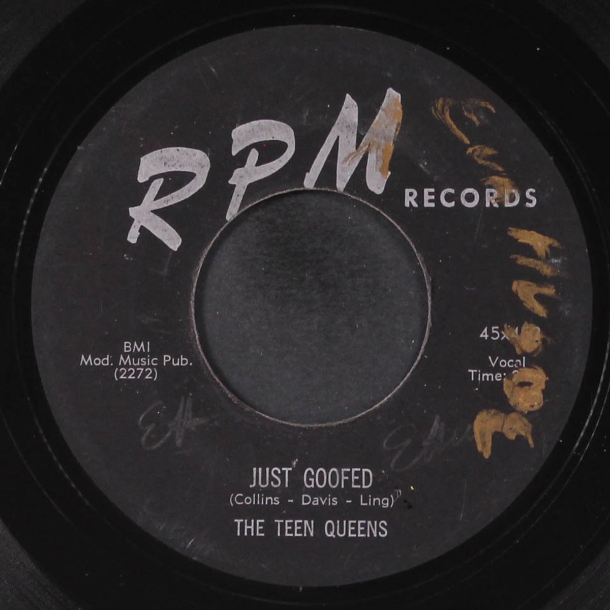 eddie my love / just goofed by TEEN QUEENS