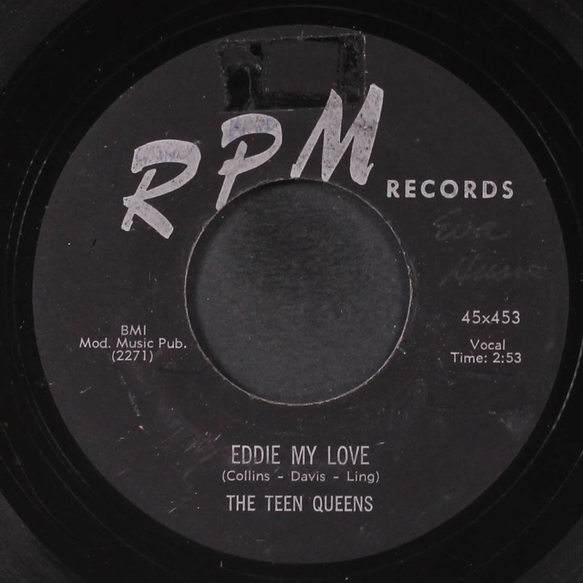 eddie my love / just goofed by TEEN QUEENS