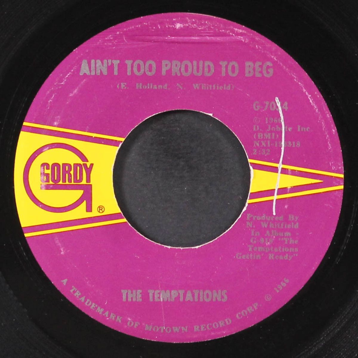 ain't too proud to beg / you'll lose a precious love by TEMPTATIONS