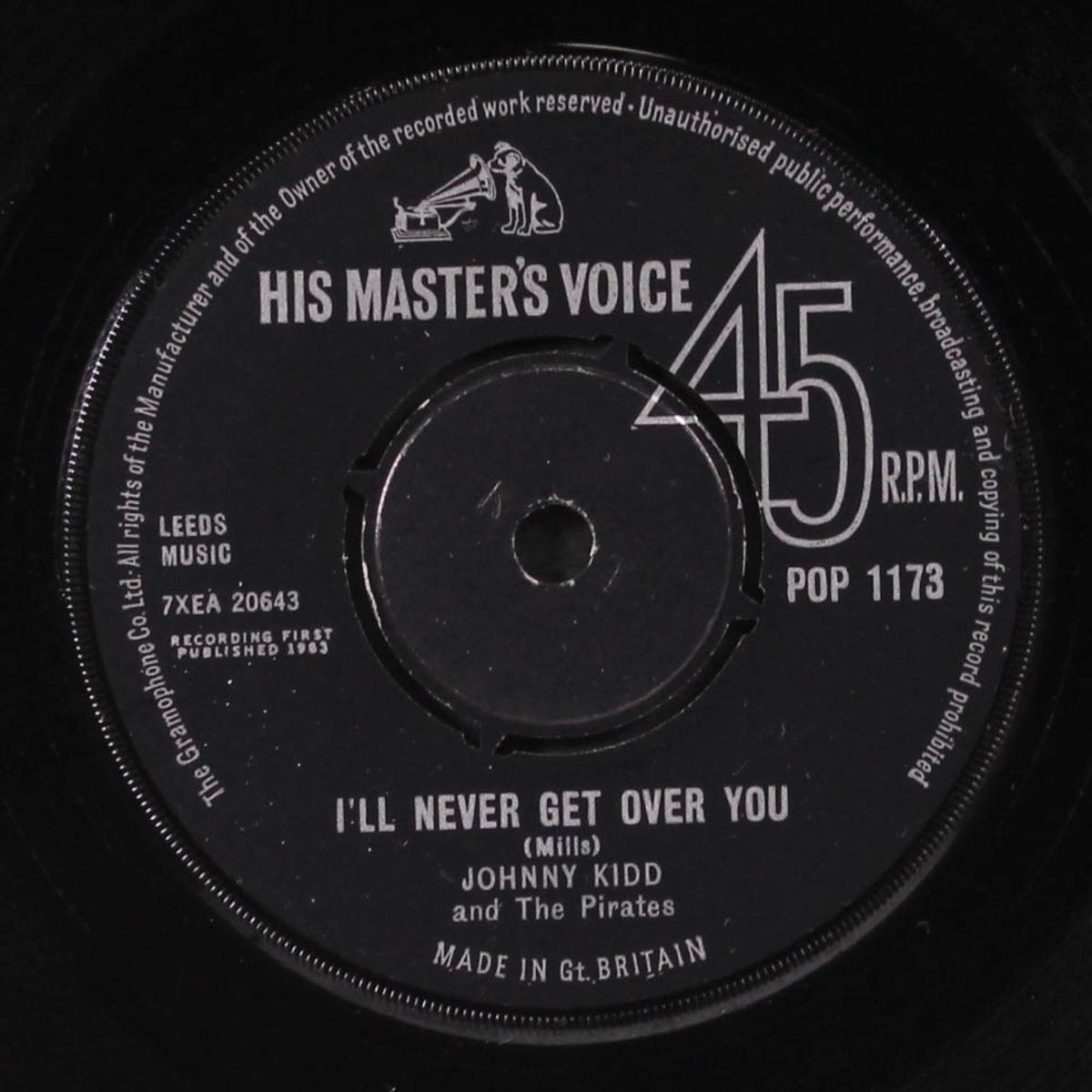 i'll never get over you / then i got everything by JOHNNY KIDD & PIRATES