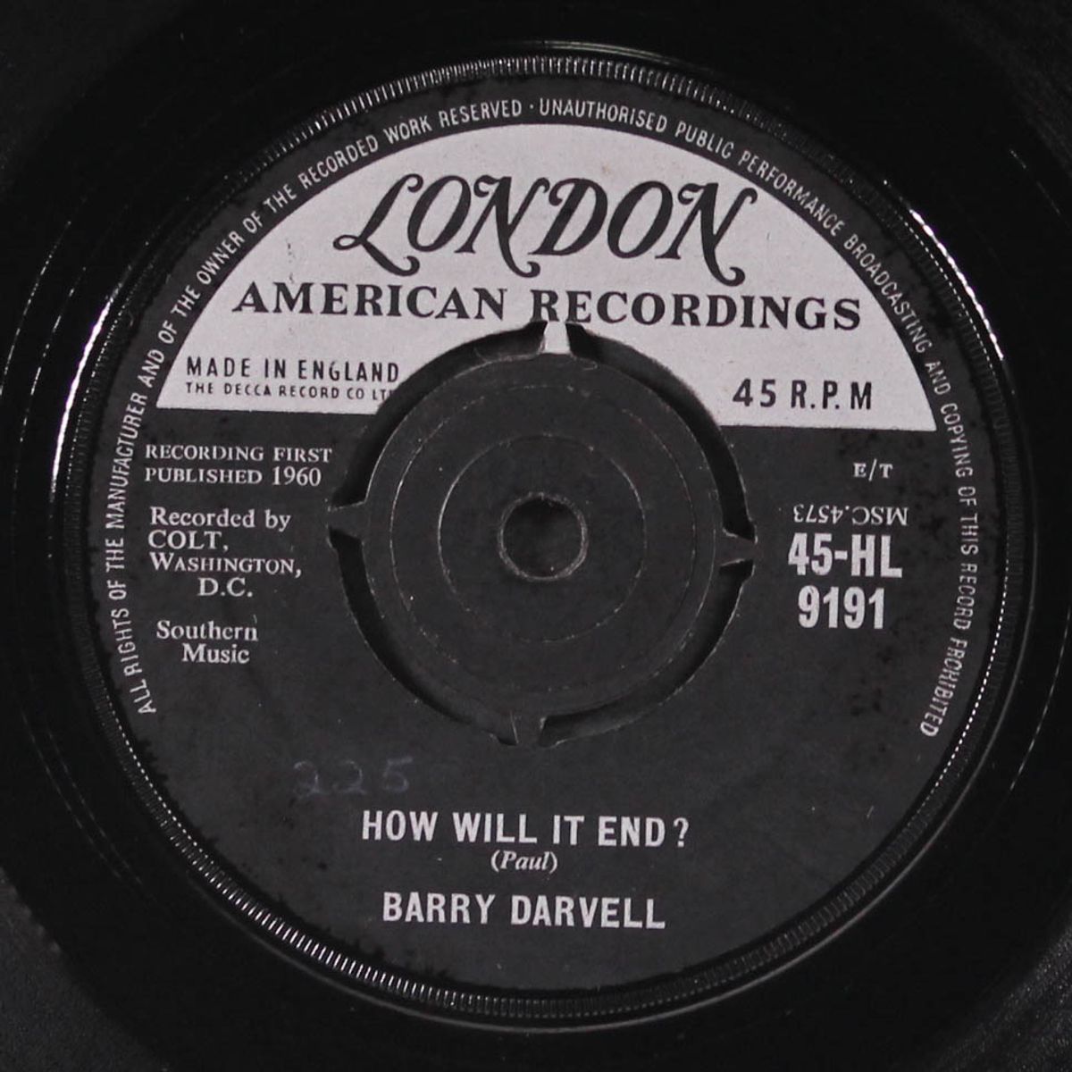 geronimo stomp / how will it end by BARRY DARVELL