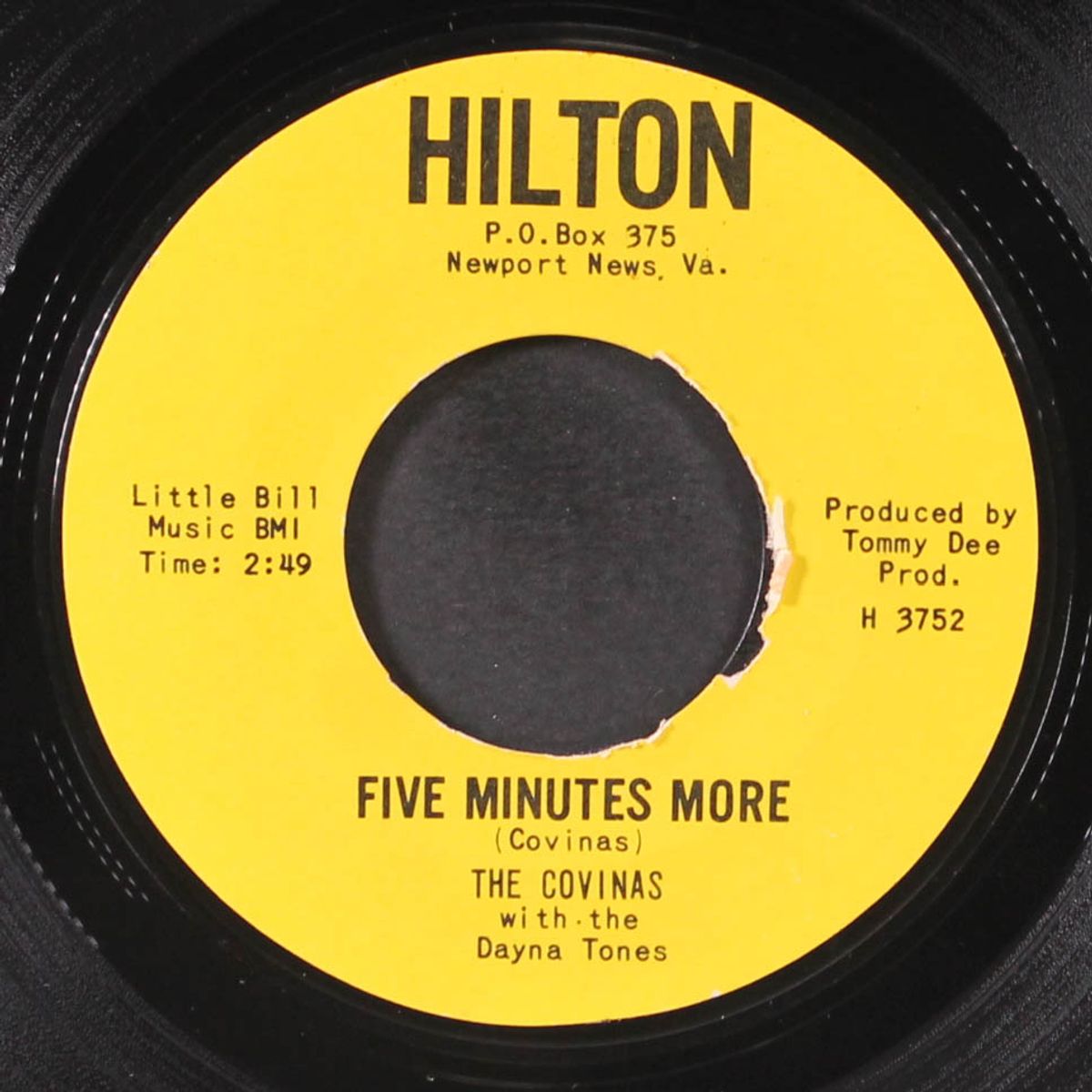 thanks for the memories / five minutes more by TOMMY DEE