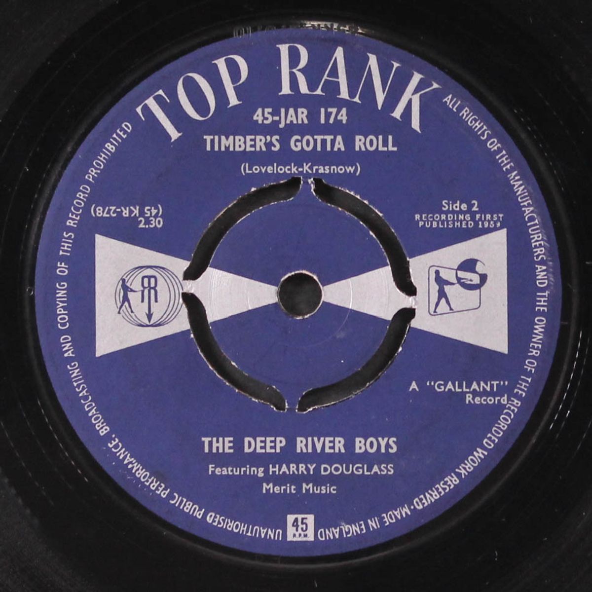 i don't know why / timber's gotta roll by DEEP RIVER BOYS