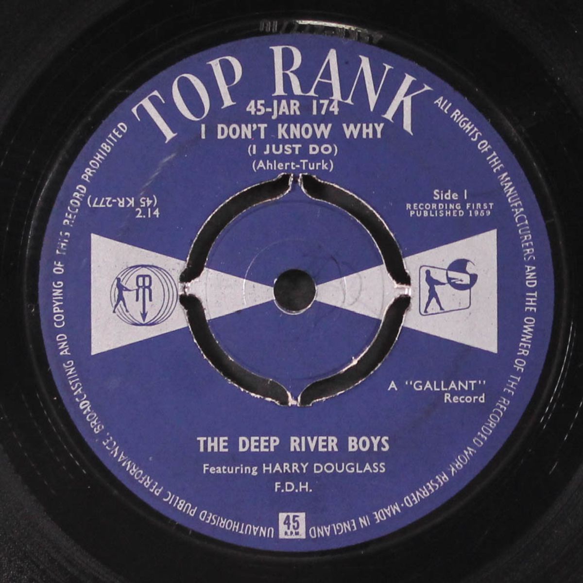 i don't know why / timber's gotta roll by DEEP RIVER BOYS