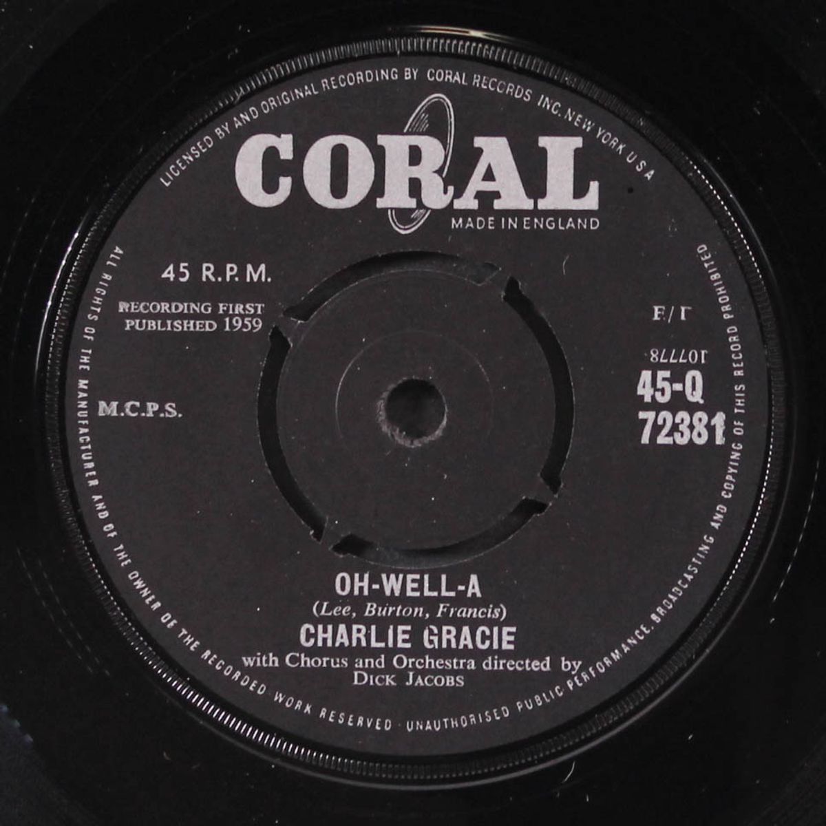 oh-well-a / because i love you so by CHARLIE GRACIE