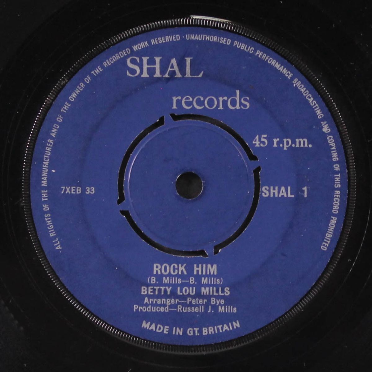 rock him / where is my star by BETTY LOU MILLS