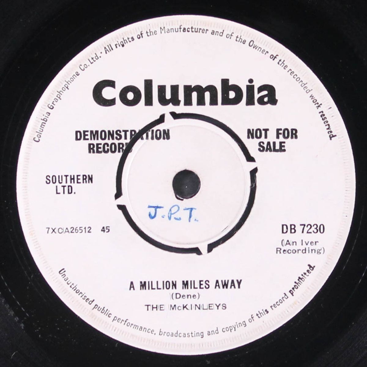 someone cares for me / a million miles away by MCKINLEYS
