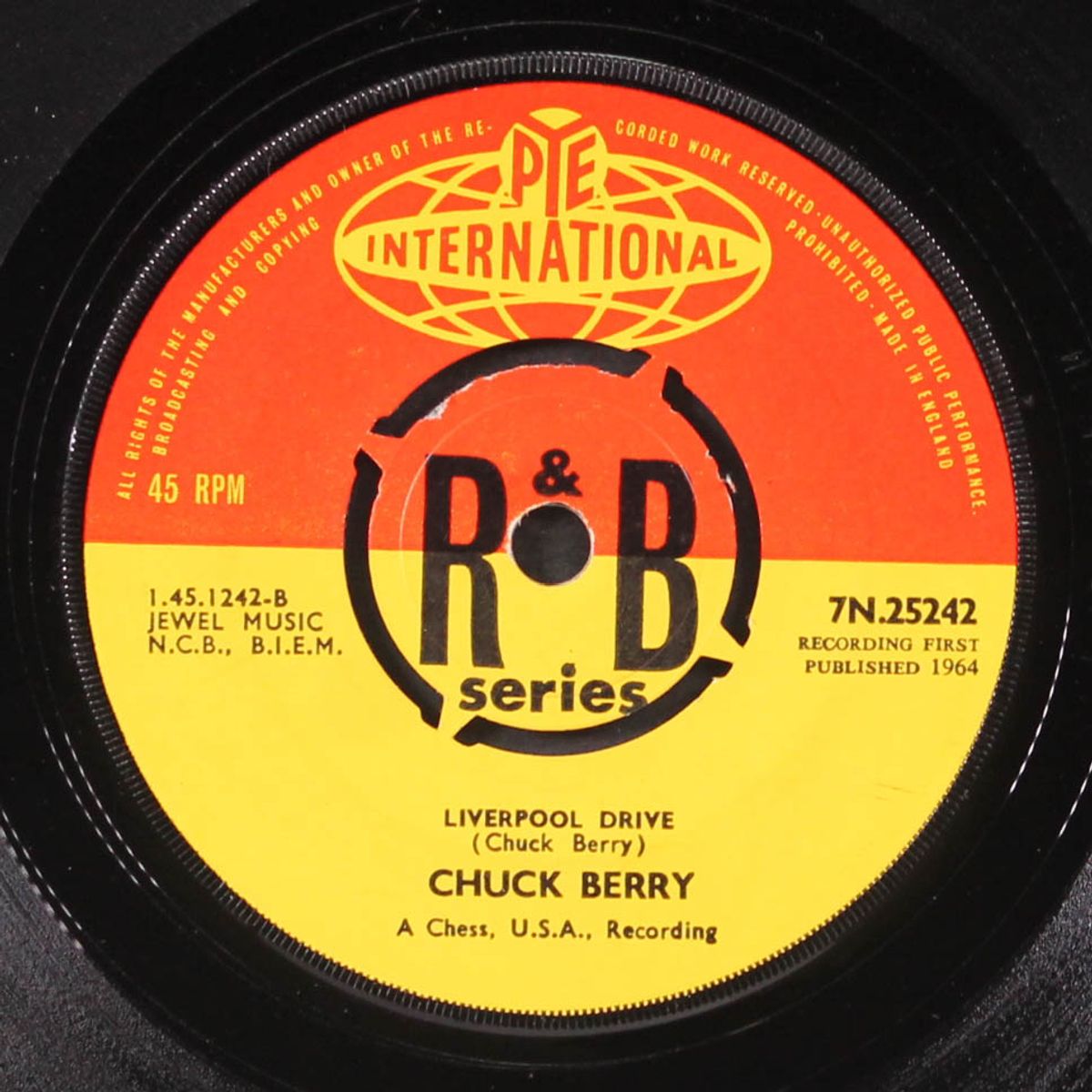 no particular place to go / liverpool drive by CHUCK BERRY