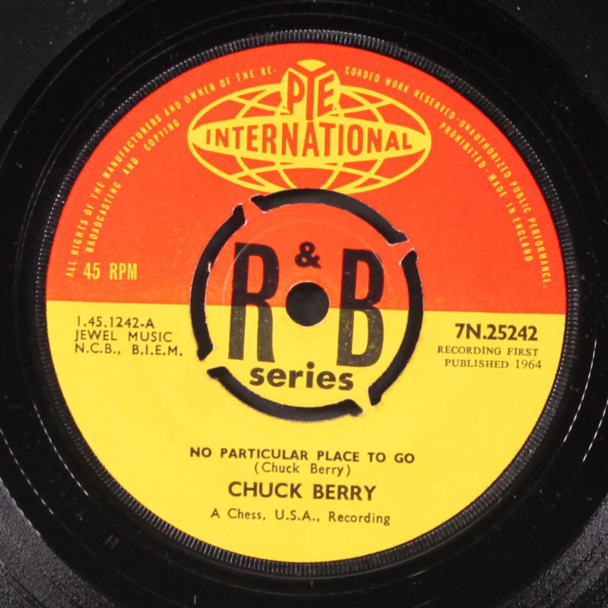 no particular place to go / liverpool drive by CHUCK BERRY