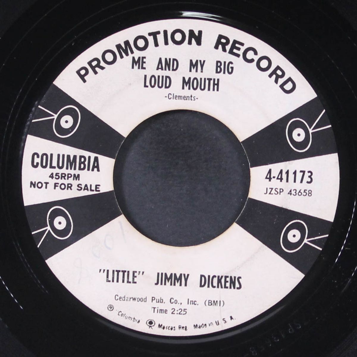 i got a hole in my pocket / me and my big mouth by JIMMY DICKENS