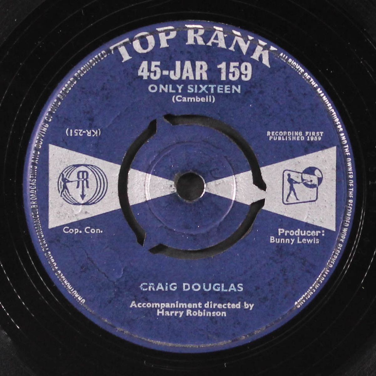 only sixteen / my first love affair by CRAIG DOUGLAS