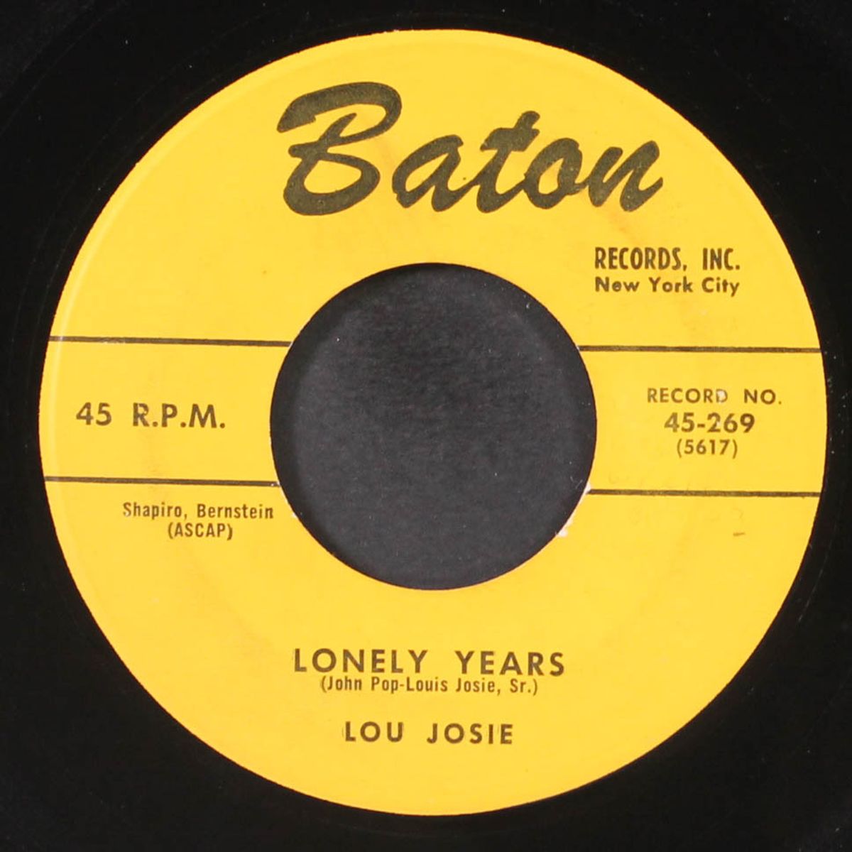 lonely years / i'm gonna get-cha by LOU JOSIE