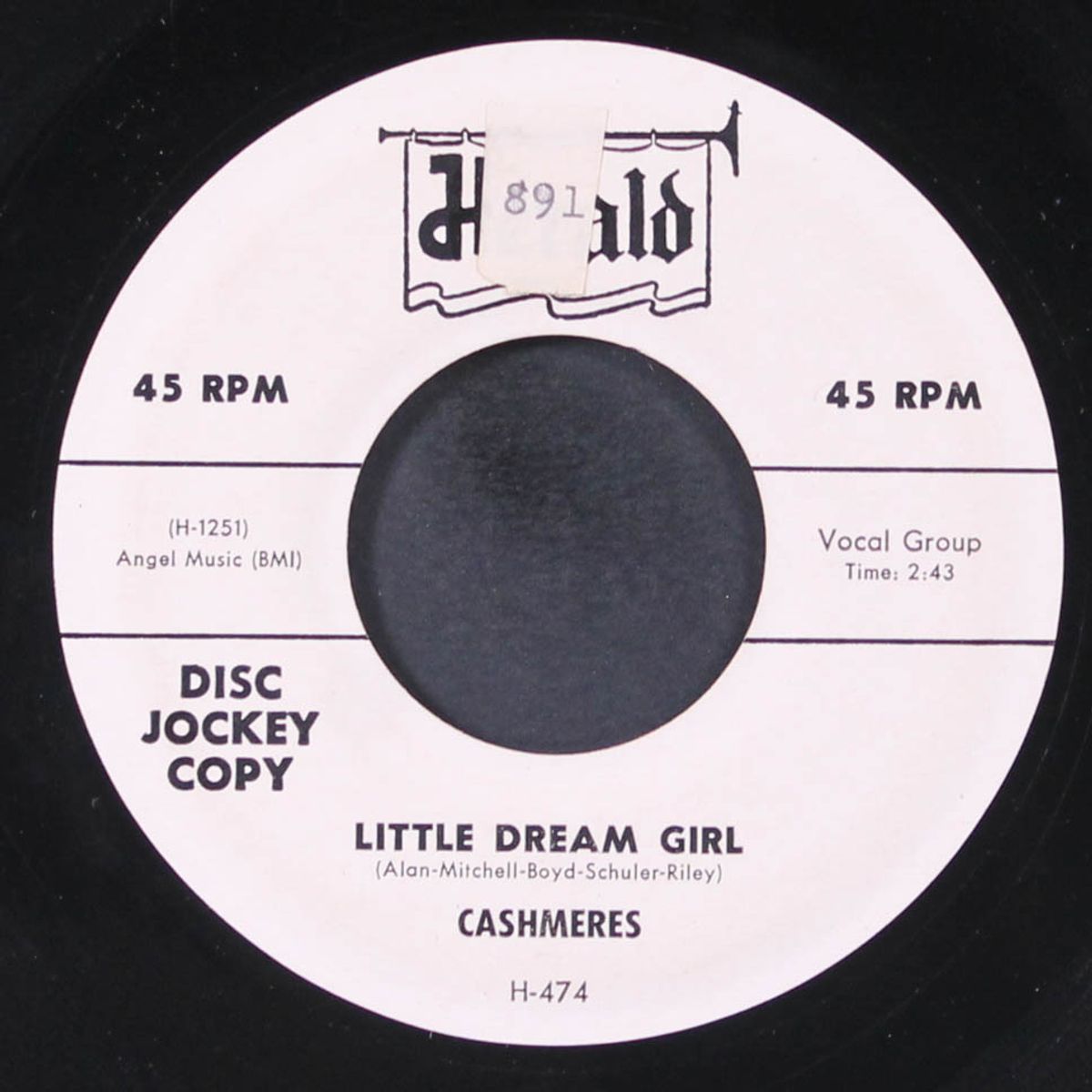 little dream girl / do i upset you by CASHMERES