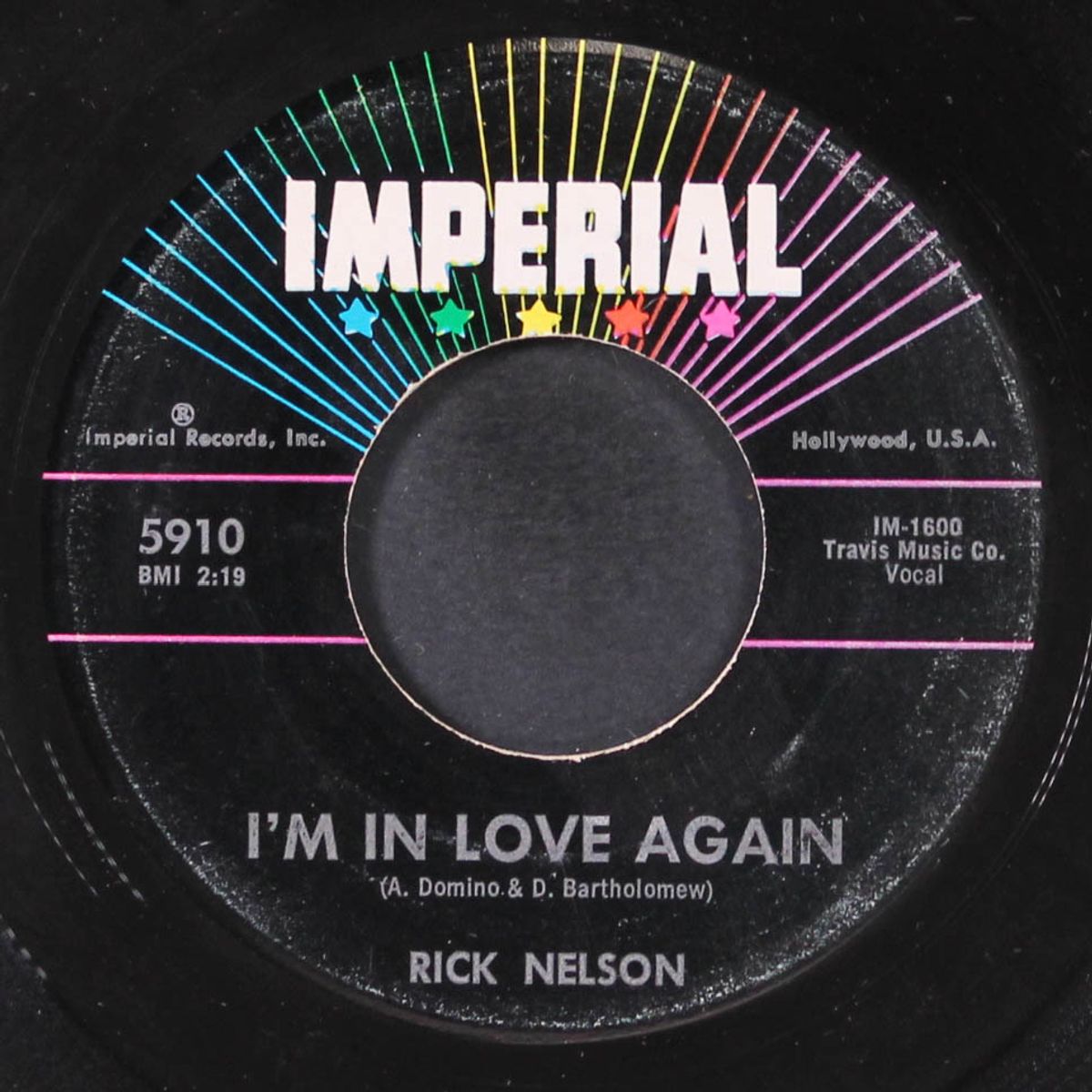 that's all / i'm in love again by RICK NELSON