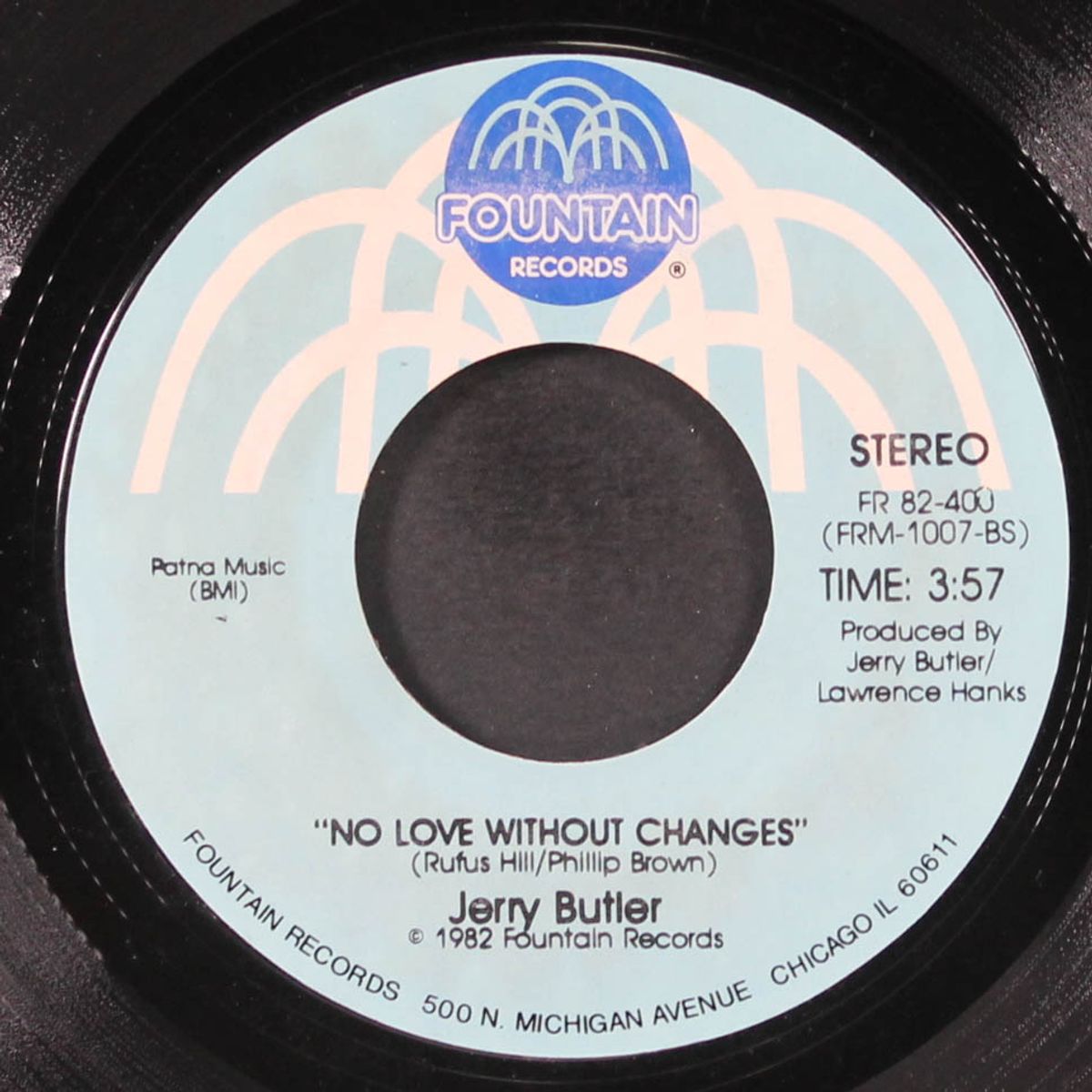 all the way / no love without changes by JERRY BUTLER