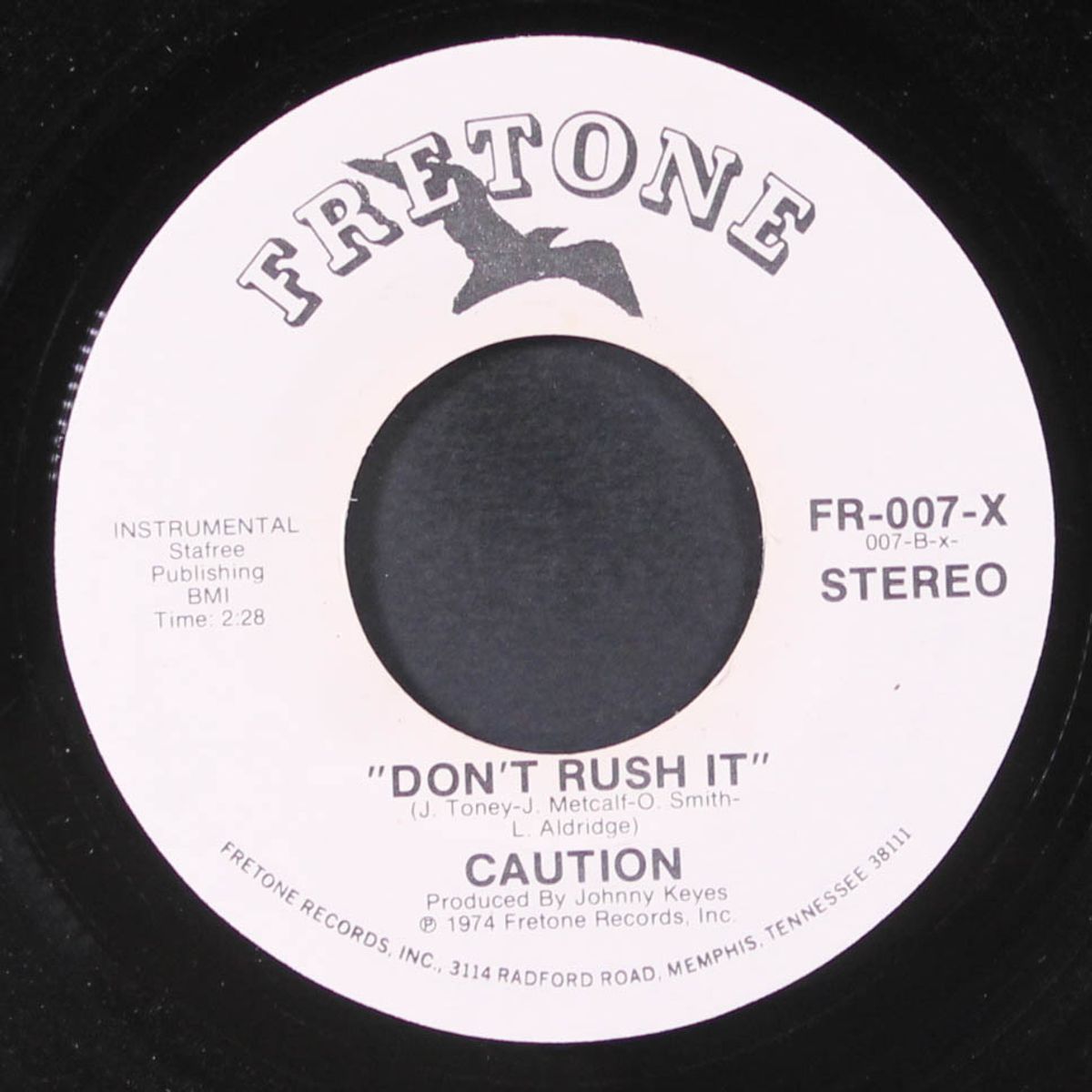 don't rush it / same by CAUTION