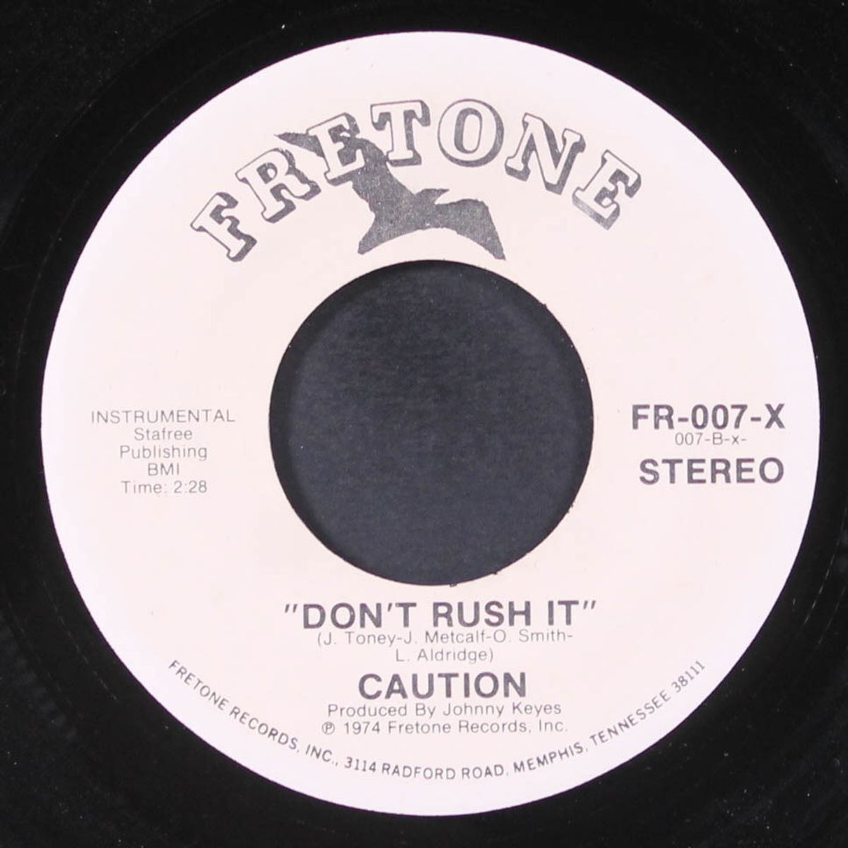 don't rush it / same by CAUTION