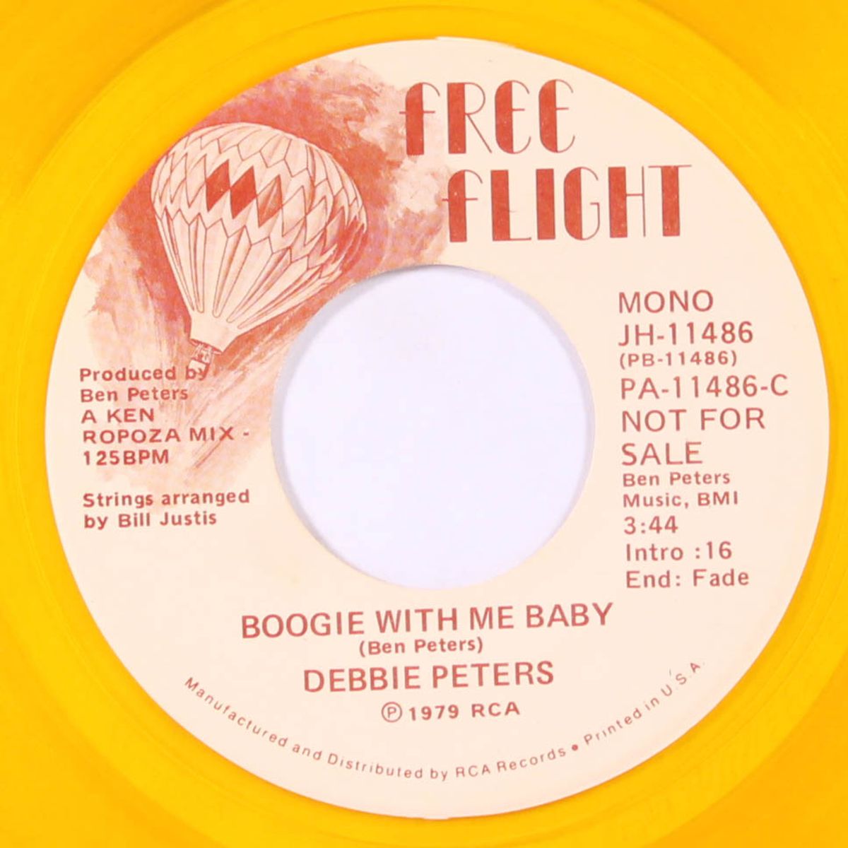 boogie with me baby / mono by DEBBIE PETERS