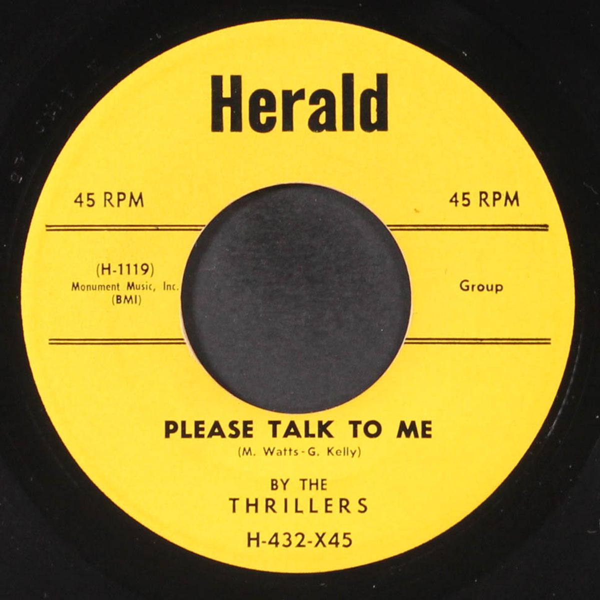 'lizabeth / please talk to me by THRILLERS