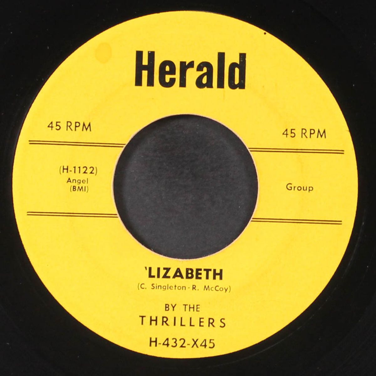 'lizabeth / please talk to me by THRILLERS