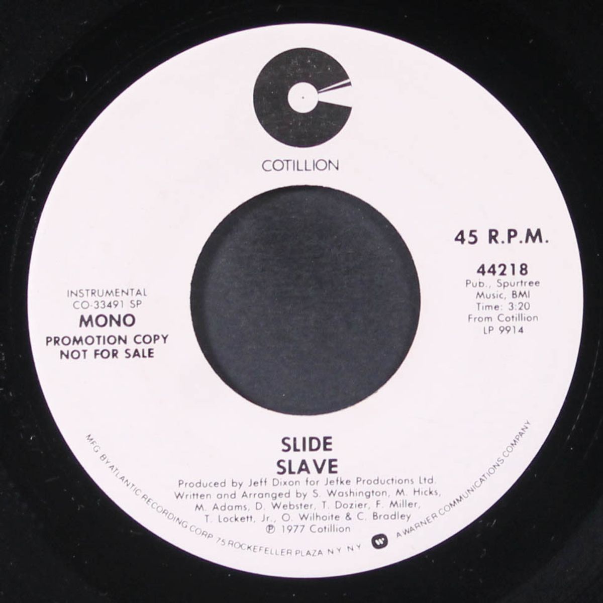 slide by SLAVE