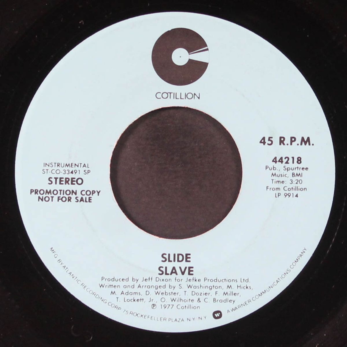 slide by SLAVE