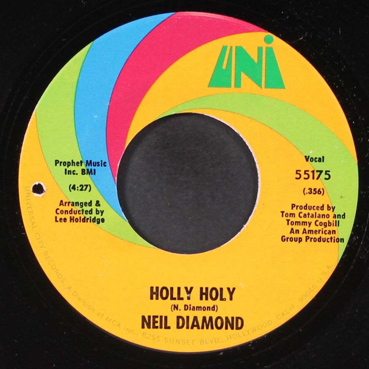 holly holy / hurtin' you don't come easy by NEIL DIAMOND