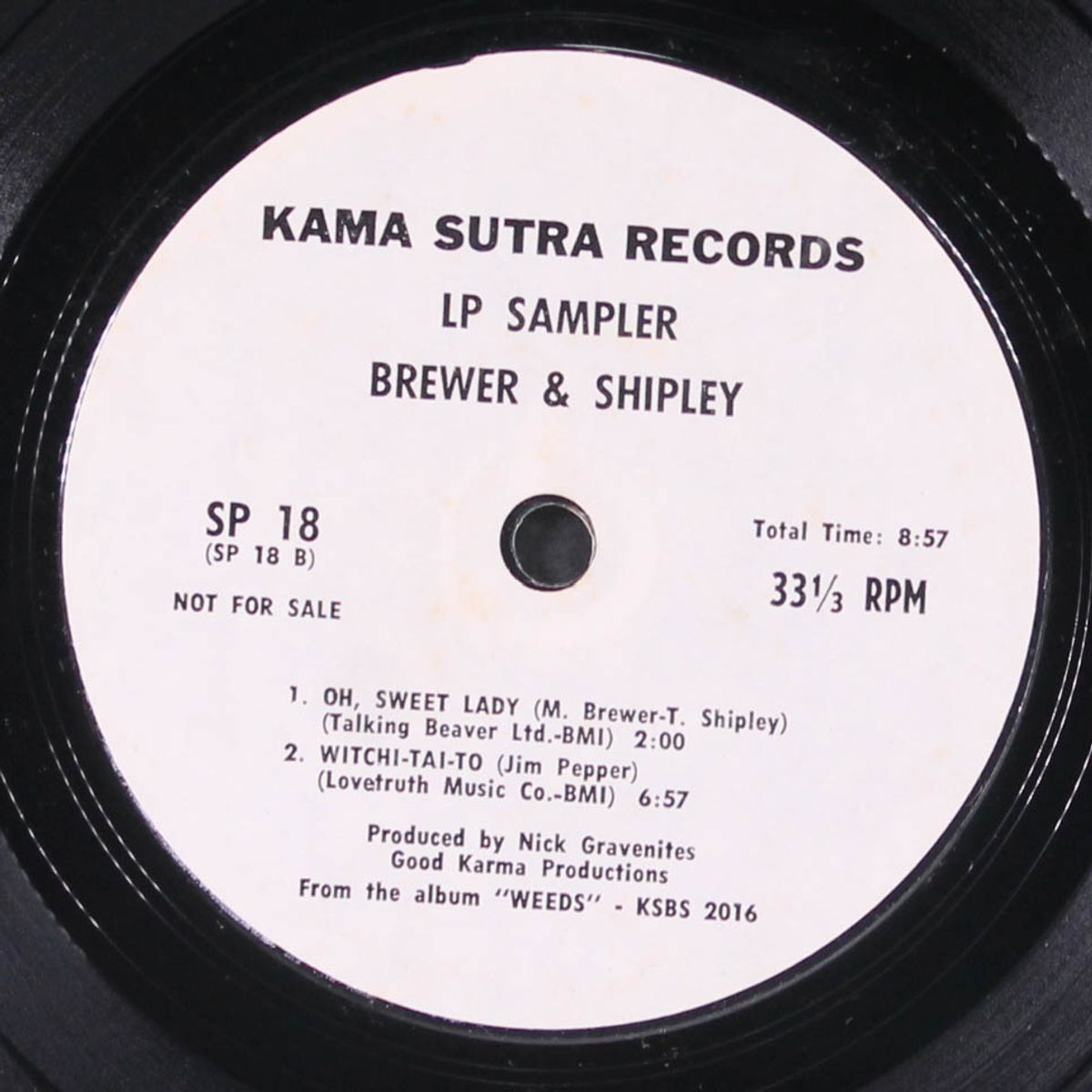 lp sampler (from lp: weeds) by BREWER & SHIPLEY