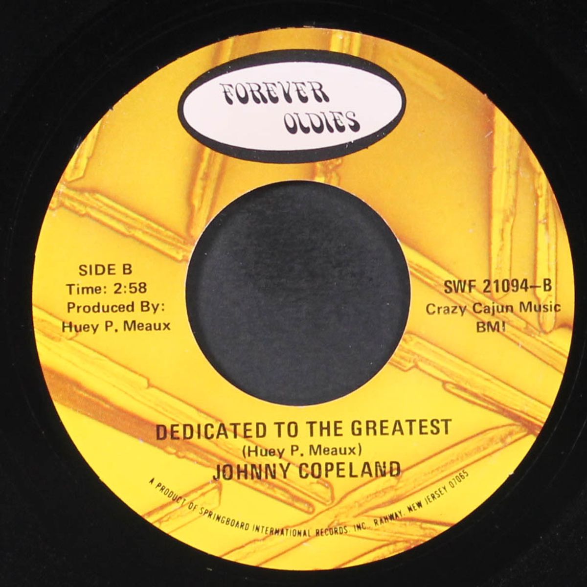 i'm going to make my home where i hang my hat / dedicated to the greatest by JOHNNY COPELAND