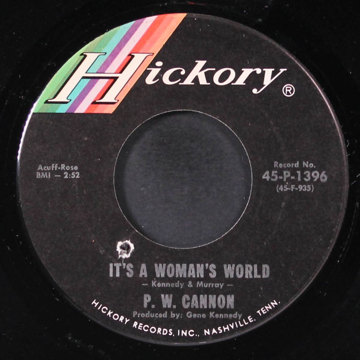 beating of my lonely heart / it's a woman's world by P.W. CANNON