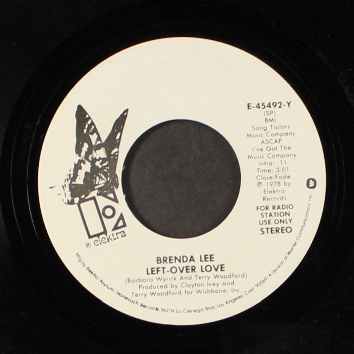 left over love / mono by BRENDA LEE