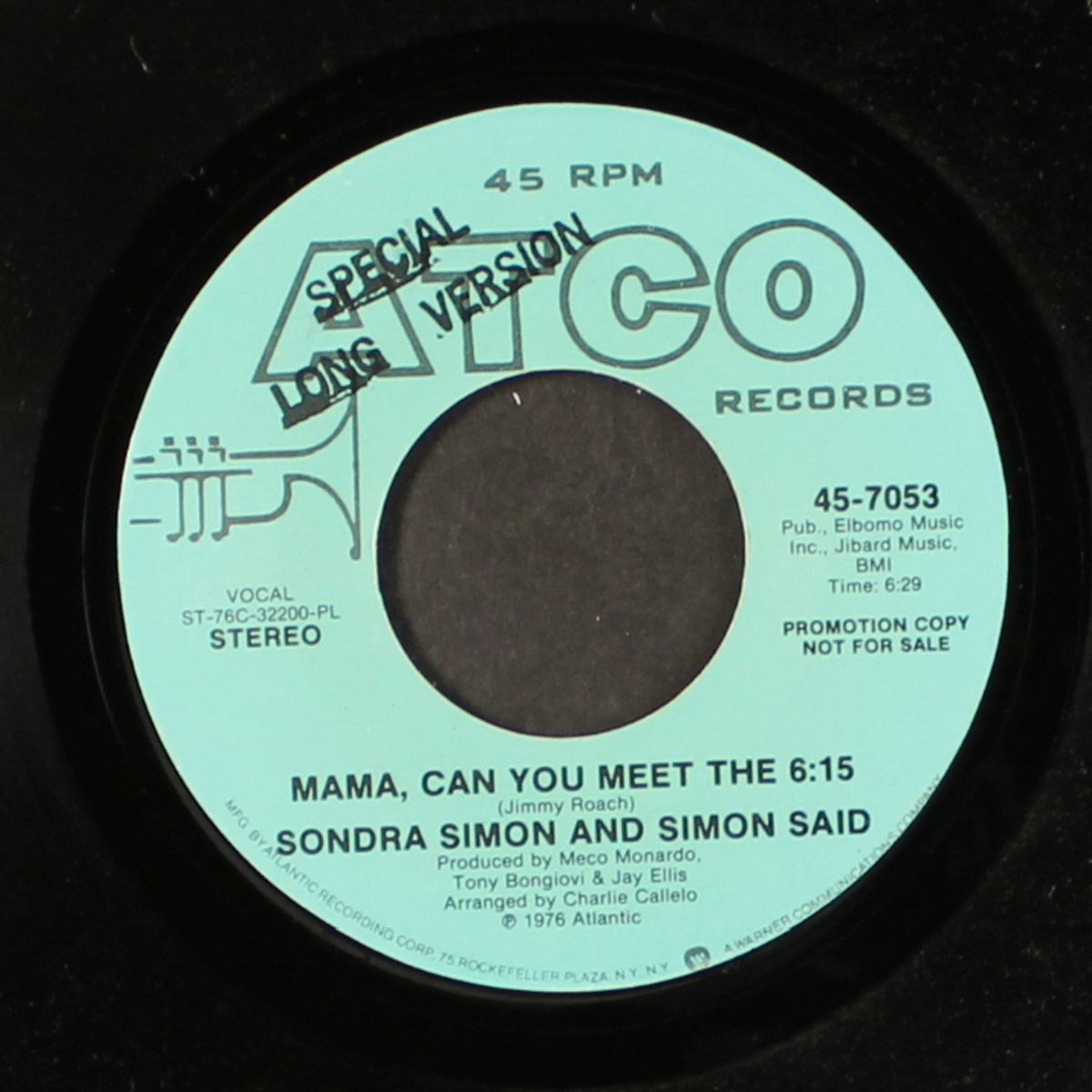 mama can you meet the 6:15 / same by SONDRA SIMON & SIMON SAID