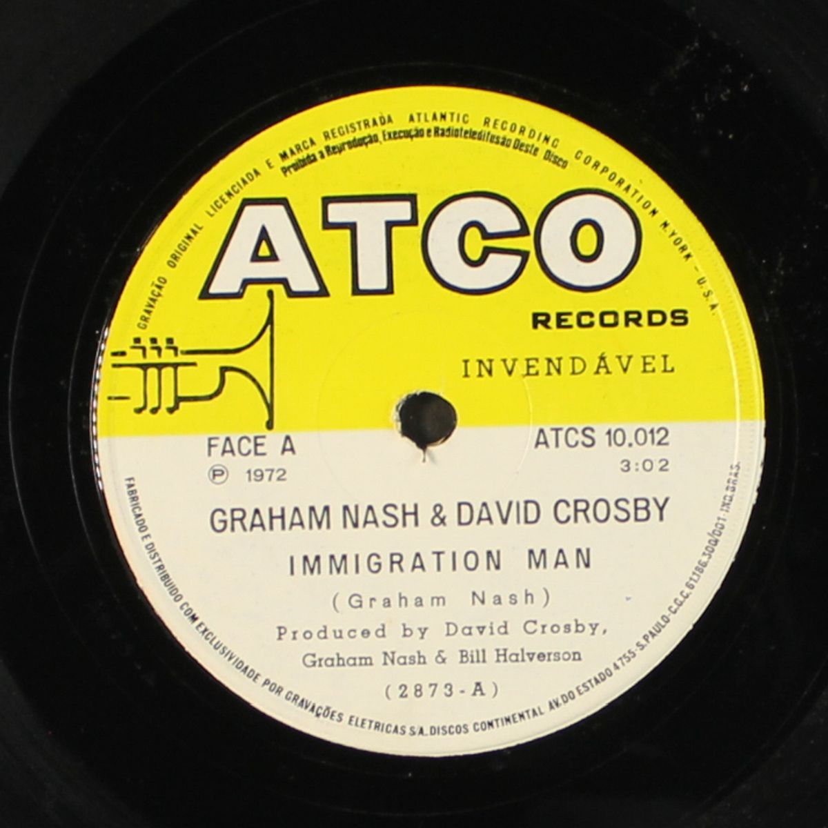 immigration man / whole cloth by DAVID CROSBY & GRAHAM NASH