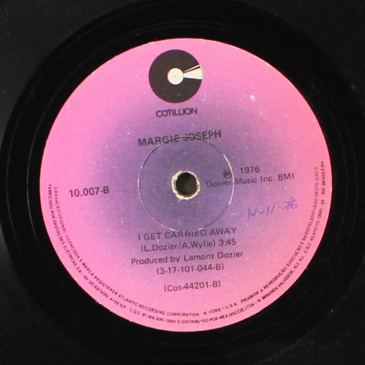 hear the words, feel the feeling / i get carried away by MARGIE JOSEPH