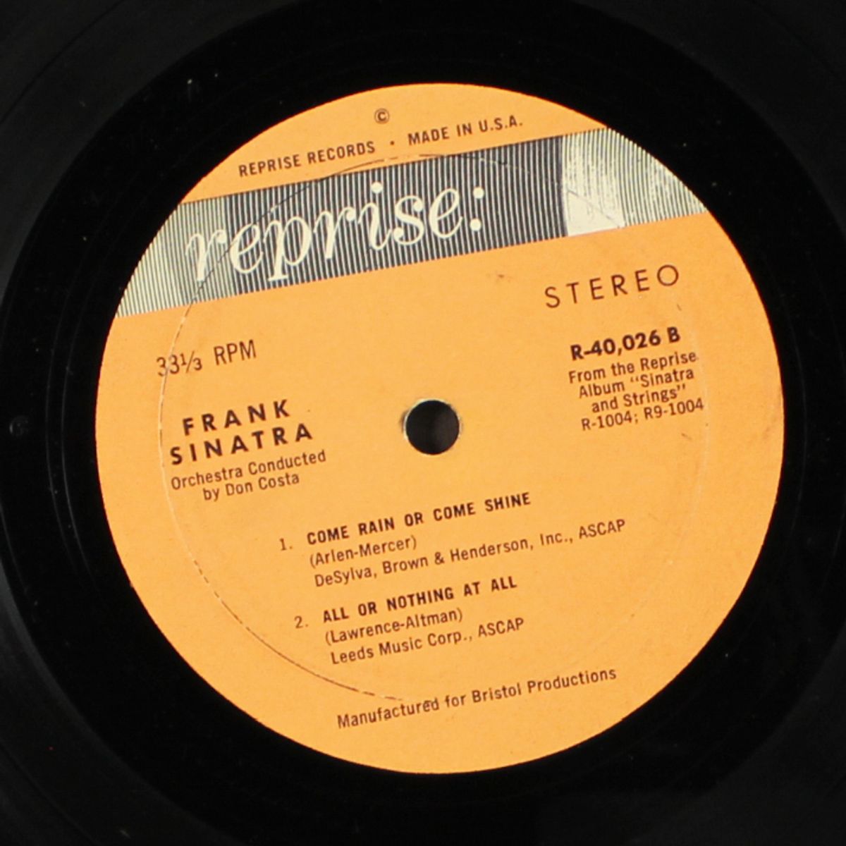 sinatra & strings by FRANK SINATRA