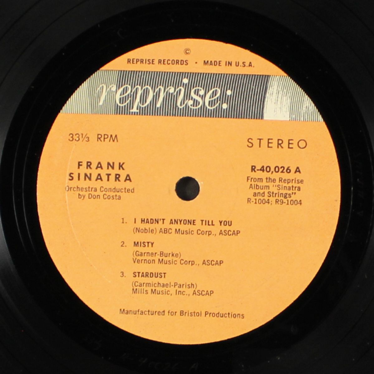 sinatra & strings by FRANK SINATRA