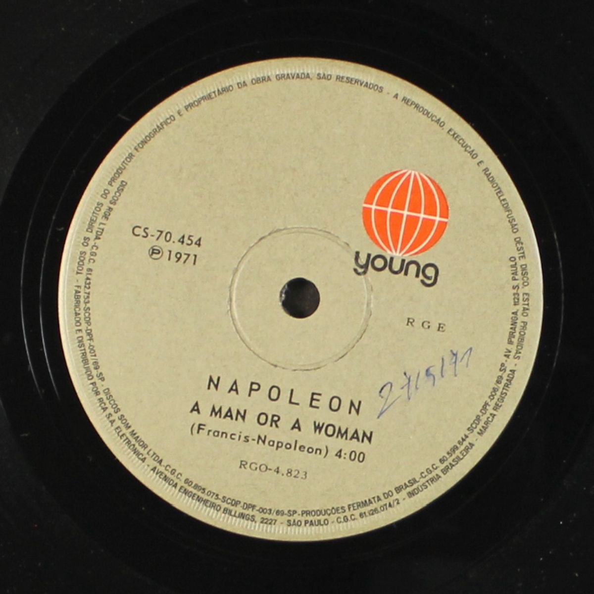 a man or a woman / cathy i love you by NAPOLEON