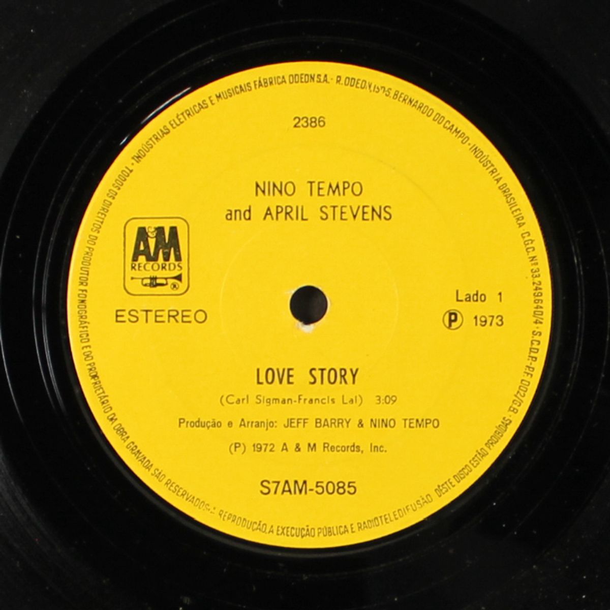 love story / hoochy coochy wing dang do by NINO TEMPO & APRIL STEVENS