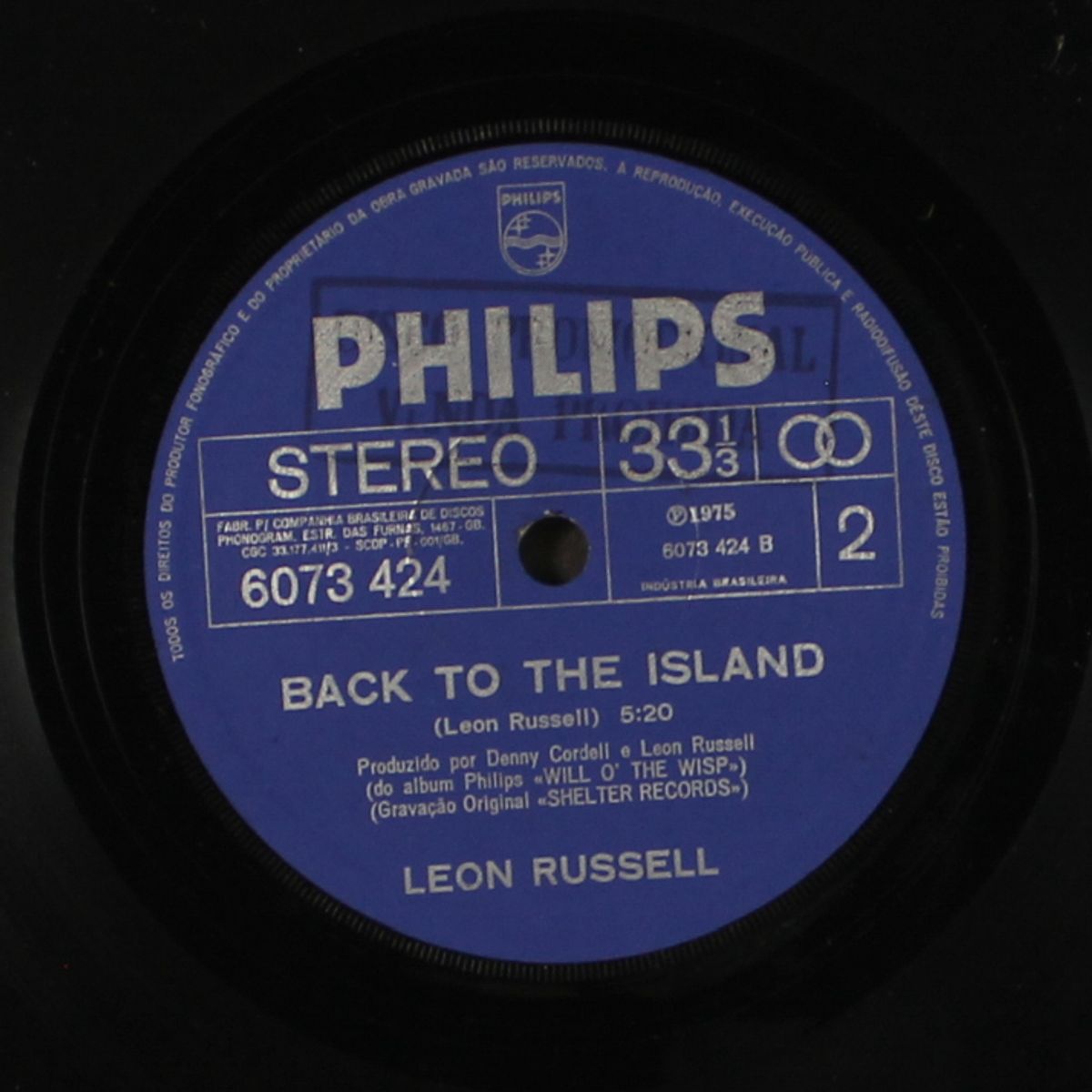 lady blue / back to the island by LEON RUSSELL