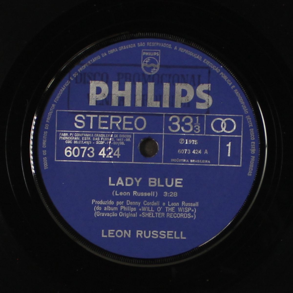 lady blue / back to the island by LEON RUSSELL