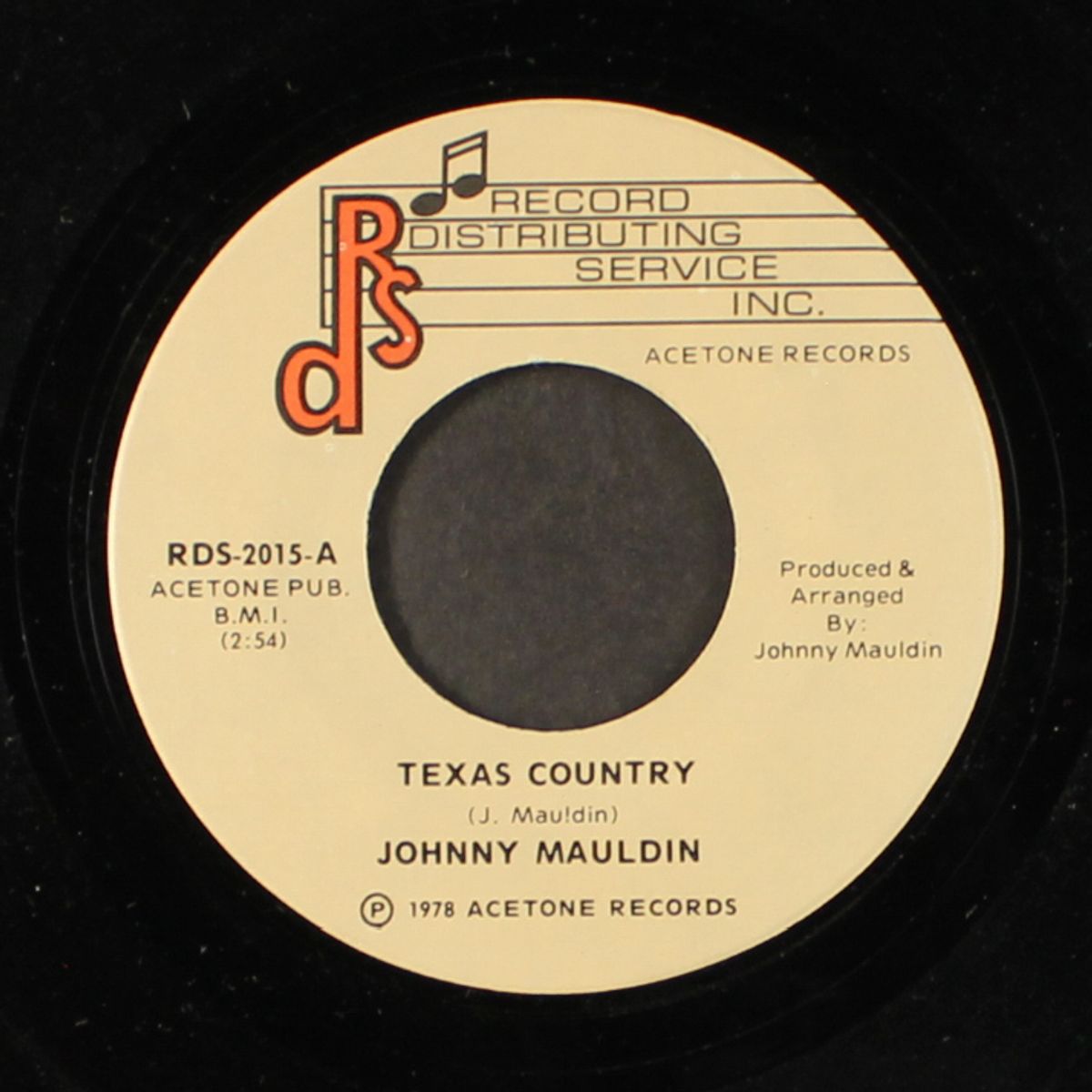 texas country / demons from the devil's workshop by JOHNNY MAULDIN