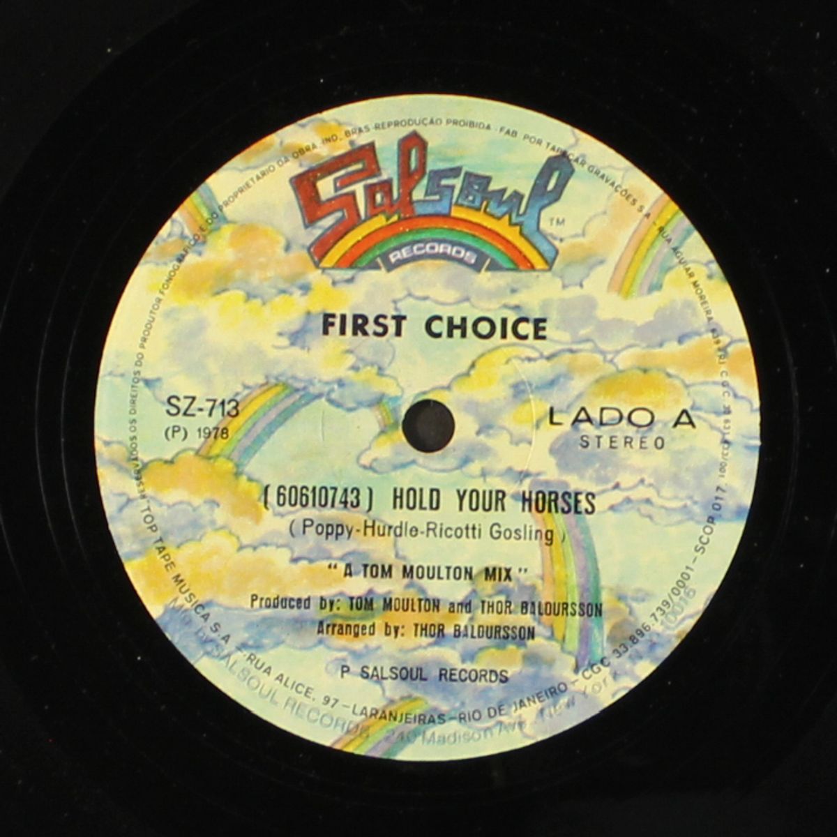 hold your horses / now i've thrown it all away by FIRST CHOICE